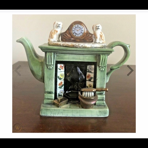 Paul Cardew Victorian “ Titan” Fireplace Tea Pot England One Cup Titan - Picture 2 of 6